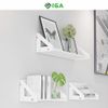 Kệ Treo Tường Gỗ Nhựa - IG387