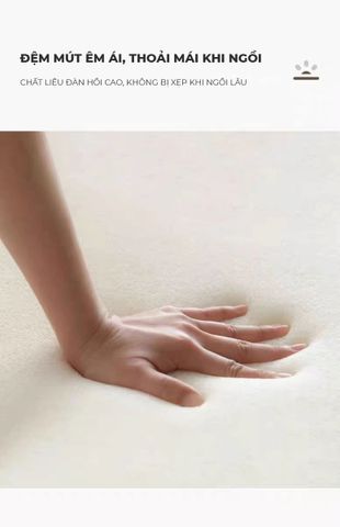 Ghế Đôn Bàn Trang Điểm IGA Hiện Đại, Tối Giản, Êm Ái - GC45