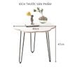 Bàn Trà Hình Đám Mây Màu Trắng Nổi Bật Cho Phòng Khách - Nội Thất IGA - GM83