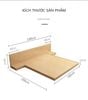 Giường Ngủ Gỗ Hiện Đại IGA Phong Cách Nhật Bản - GP265