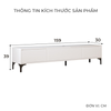 Kệ Tivi 1 Cánh 2 Ngăn Trắng Sang Trọng, Hiện Đại - GP323 - Nội thất IGA Việt Nam