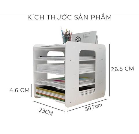 Kệ Văn Phòng Đa Năng PVC IGEA - IG418 - Nội Thất IGA Việt Nam
