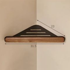 Kệ Dán Góc Tường Đa Năng Gỗ Kết Hợp Kim Loại - GM183