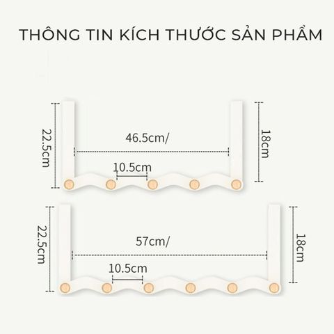 Móc Treo Quần Áo IGA Chắc Chắn, Dễ Dàng Lắp Đặt - GM179