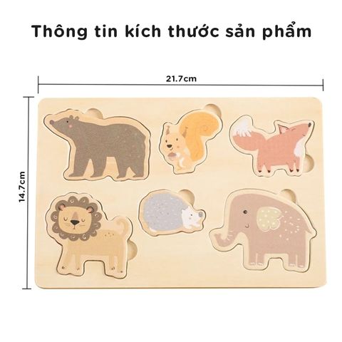 Bảng Đồ Chơi Giáo Dục Nhận Biết Động Vật Cho Trẻ Chất Lượng Cao Cấp IGEA - TOY08 - Nội Thất IGA Việt Nam