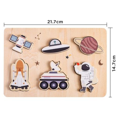 Bảng Đồ Chơi Giáo Dục Khám Phá Vũ Trụ Thông Minh Cho Bé Gỗ Cao Cấp IGEA - TOY06