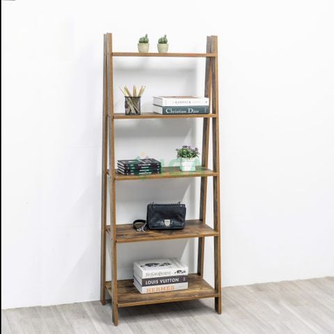 Kệ Sách Gỗ MDF 5 Tầng Đa Năng Athena mang phong cách Bắc Âu đơn giản - GP114.08