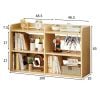 Kệ sách gỗ 2 - 3 tầng đa năng cho không gian gọn gàng, ngăn nắp - Nhà máy IGA - GA37