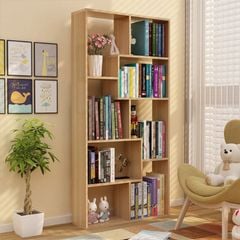 Kệ Sách Đứng Đa Tầng Gỗ MDF mang phong cách Bắc Âu đơn giản cho không gian làm việc hiện đại - GP42