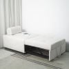 Sofa Giường Thông Minh Hiện Đại Phong Cách Indochine- 95x 80x 100 cm- Màu Trắng- Nhà máy IGA- GC40