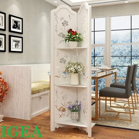 Bình Phong Lá Sen Có Kệ - IG474 - Khai tử