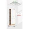Tủ Quần Áo Màu Vân Gỗ Trắng - GP222.31 - Nội Thất IGA Việt Nam
