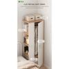 Tủ Quần Áo Màu Vân Gỗ Trắng - GP222.31 - Nội Thất IGA Việt Nam