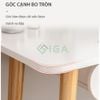 Bàn trang điểm gỗ MDF kèm gương LED cảm ứng mang thiết kế nhỏ gọn, đơn giản cho góc trang điểm tối giản, hiện đại - GP201 - Nội Thất IGA Việt Nam
