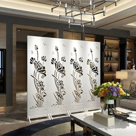 Vách Ngăn IGA Cách Điệu Hoa Sen - IG489