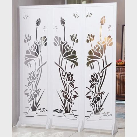 Vách Ngăn IGA Cách Điệu Hoa Sen - IG489