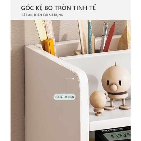 Kệ Sách Để Bàn Gỗ Công Nghiệp Đa Năng có Ngăn Kéo - GP176