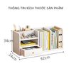Kệ Sách Để Bàn Gỗ Công Nghiệp Đa Năng có Ngăn Kéo - GP176