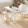 Bàn Làm Việc Gỗ MDF Chân Sắt Tròn Hiện Đại GM62 - Nội Thất IGA Việt Nam