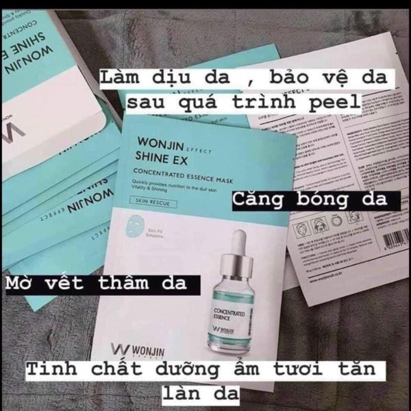  Mặt nạ dưỡng ẩm cao cấp WONJIN SHINE EX 11 miếng 