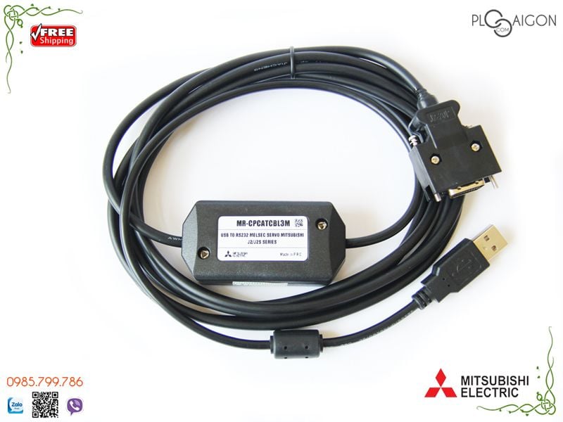  Cáp Servo Mitsubishi MR-CPCAT-CBL3M 