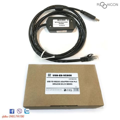  Cáp lập trình plc Hitachi USB-EH-VCB02 