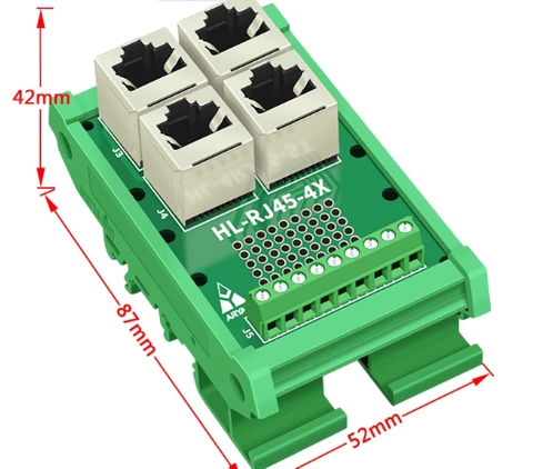  Cầu đấu RJ45 4, 6, 8 port 