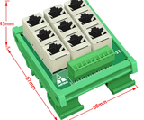  Cầu đấu RJ45 4, 6, 8 port 