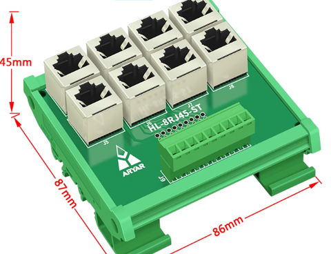  Cầu đấu RJ45 4, 6, 8 port 