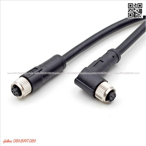 Cáp M8 5 chân | Cáp nối cảm biến | M8 connector | Cáp cảm biến M8 A co ...