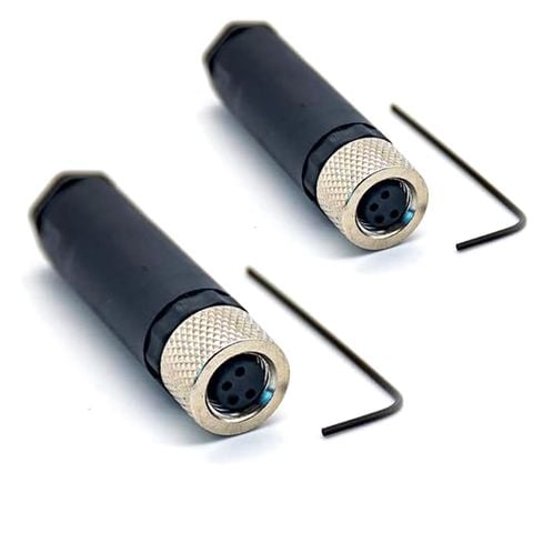  Đầu nối cảm biến M8 Code A vỏ nhựa 