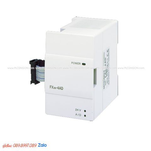  Mở rộng Mitsubishi FX2N-4AD, FX2N-4DA 