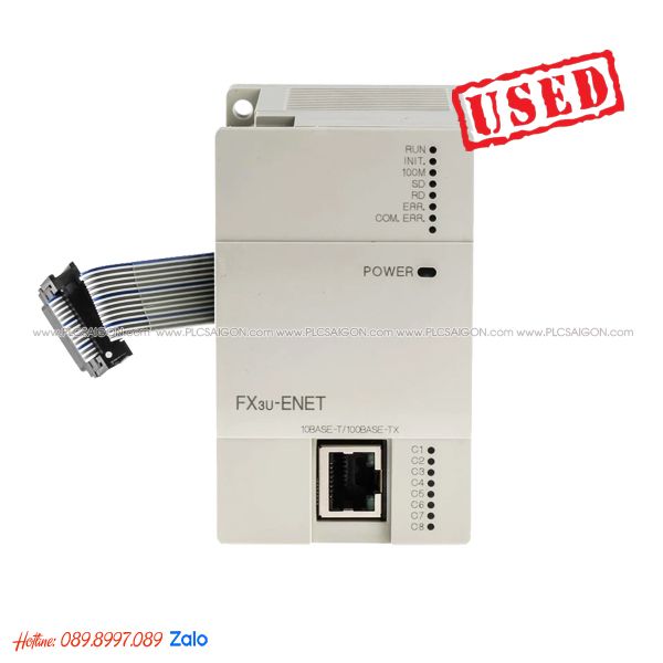  Mở rộng Mitsubishi FX3U-ENET-L cũ 