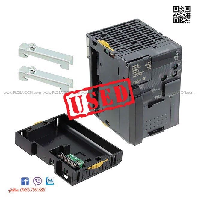  Bộ lập trình PLC Omron CJ2M-CPU33 used 