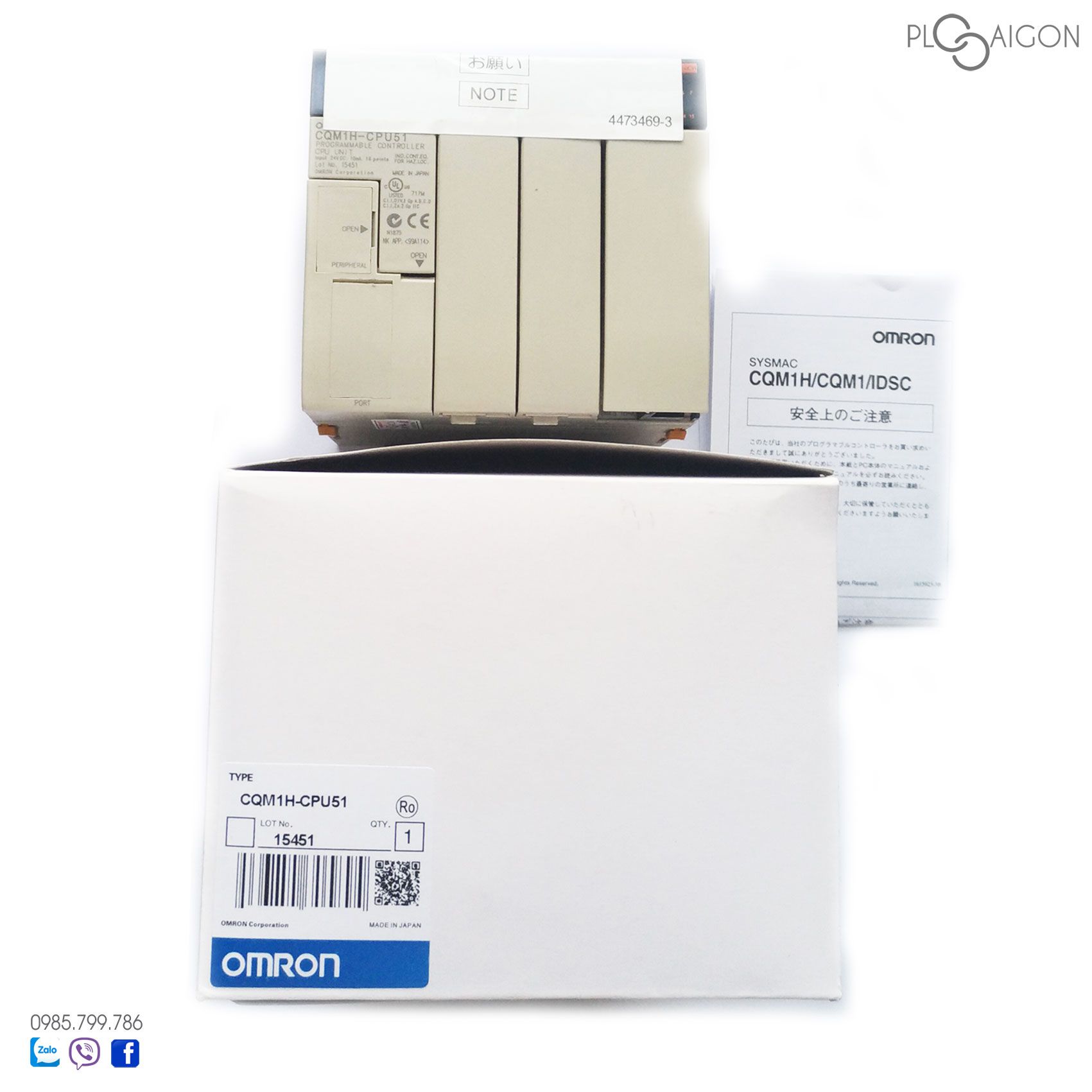  Bộ lập trình Omron CQM1H-CPU51 