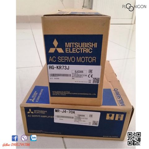  Motor Servo Mitsubishi HG-KR23J, KR43J, KR73J 