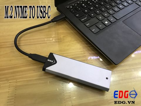 BOX SSD M2 NVME sang USB-C SSK SHE-C325