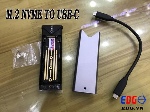 BOX SSD M2 NVME sang USB-C SSK SHE-C325