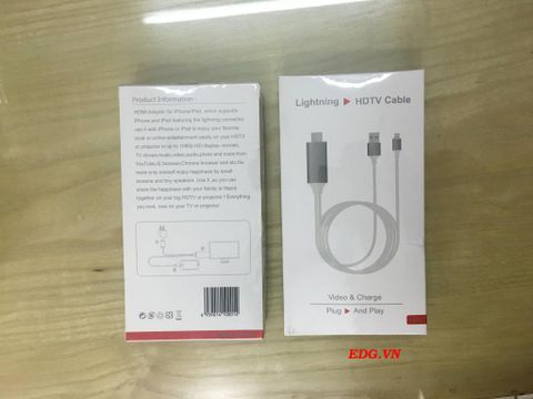 Cáp lightning nối iphone , ipad với màn hình