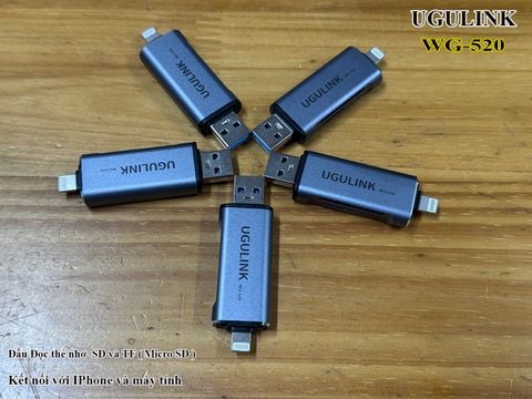 Đầu Đọc Thẻ nhớ dùng cho iphone và máy tính WG-520