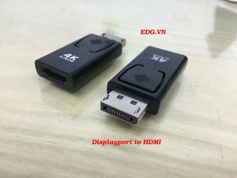 Đầu chuyển Displayport To HDMI 4K
