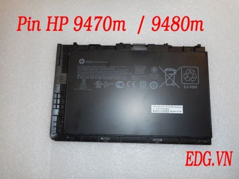 Pin Laptop HP 9470m , 9480m