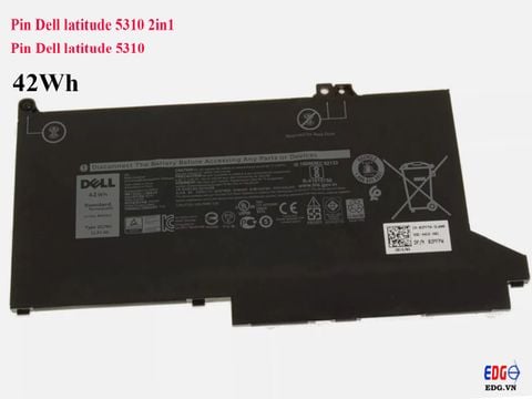 Pin Laptop Dell Latitude 5310 42W 60W