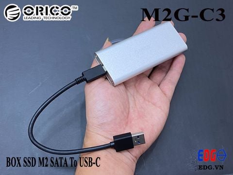 BOX SSD M2 SATA sang USB-C Orico M2G-C3