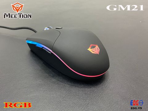 Chuột Máy Tính Gaming RGB Meetion GM21