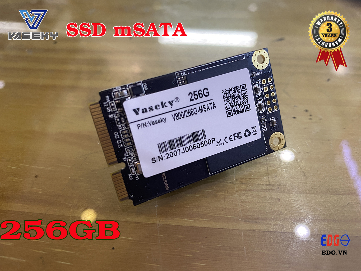 Ổ Cứng SSD Msata 256GB VASEKY – EDG.VN