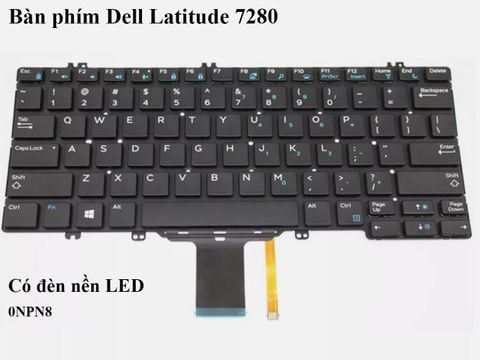 Bàn phím Laptop DELL Latitude 7280