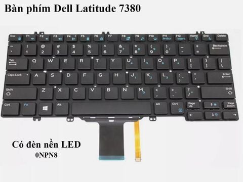 Bàn phím Laptop DELL Latitude 7380