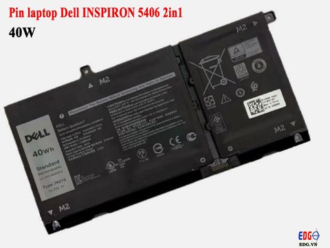 Pin Laptop Dell INSPIRON 5406 2in1