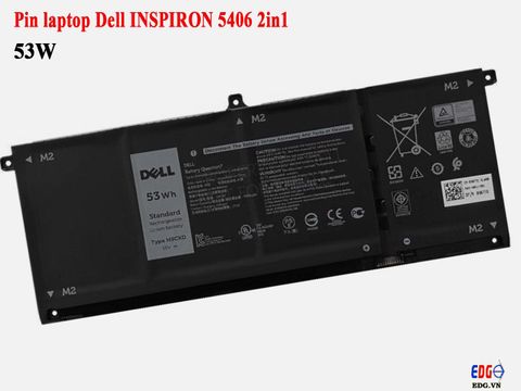 Pin Laptop Dell INSPIRON 5406 2in1